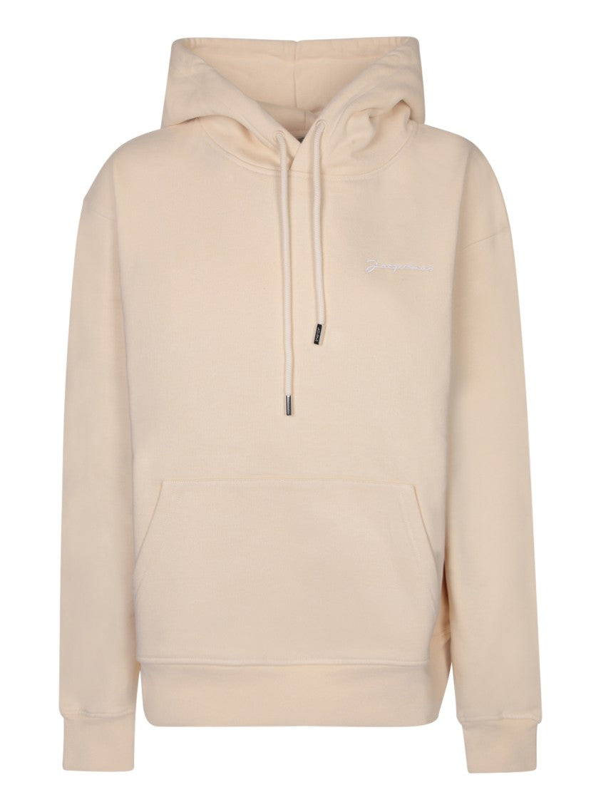 Jacquemus Beige Hoodie Sweatshirts