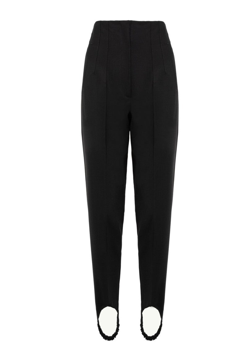 Giuseppe Di Morabito Double Twisted Canvas High Waist Pants
