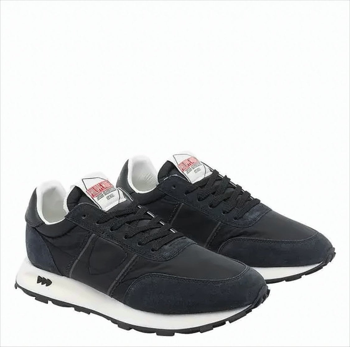Philippe Model Low-Top Sneakers With Leather And Fabric Composition