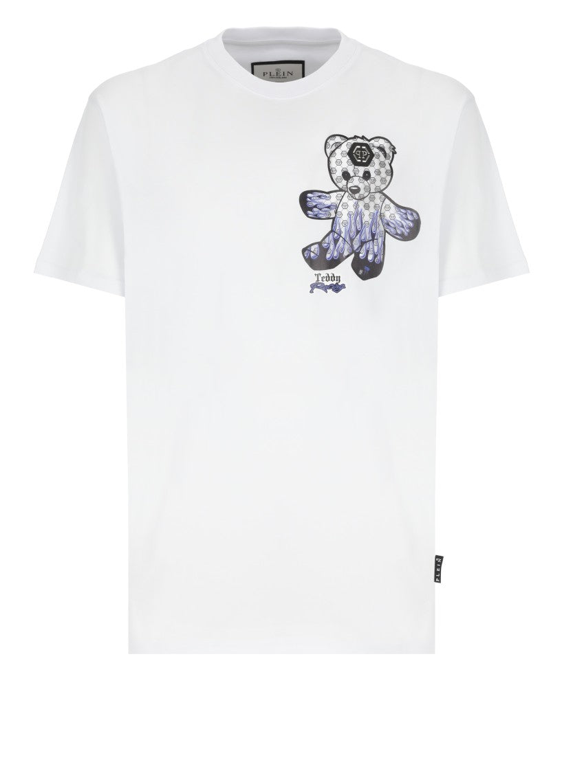 Philipp Plein White T-Shirt With Logo