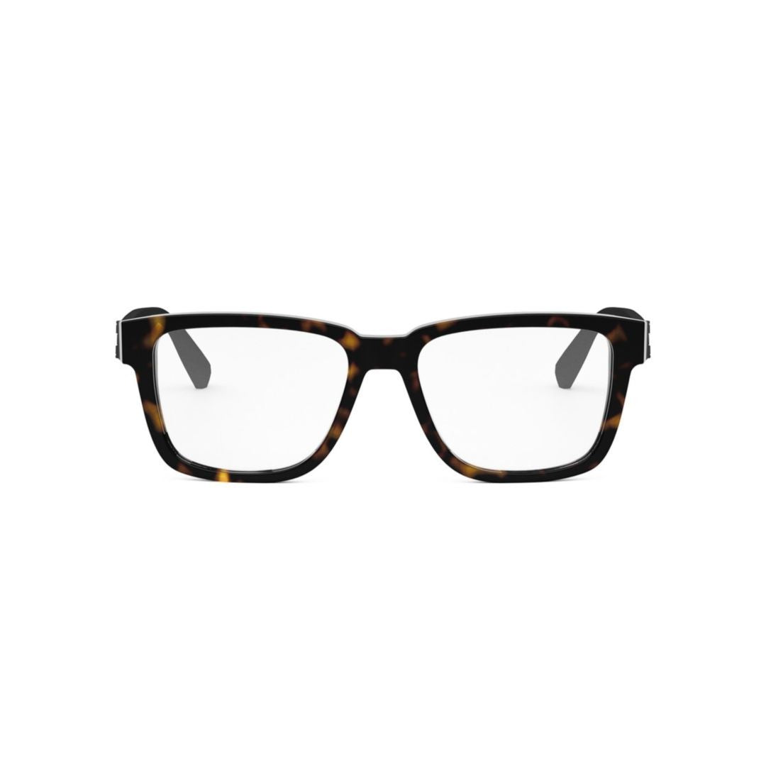 Bulgari Bv50035i Rectangular Tortoiseshell Eyeglasses