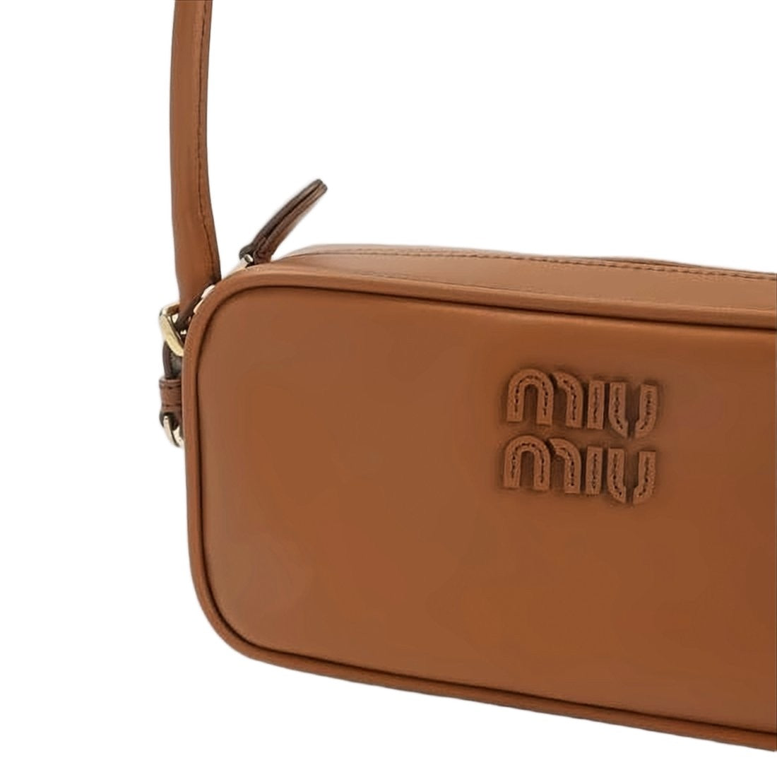 Miu Miu Smooth Calf Leather Shoulder Bag