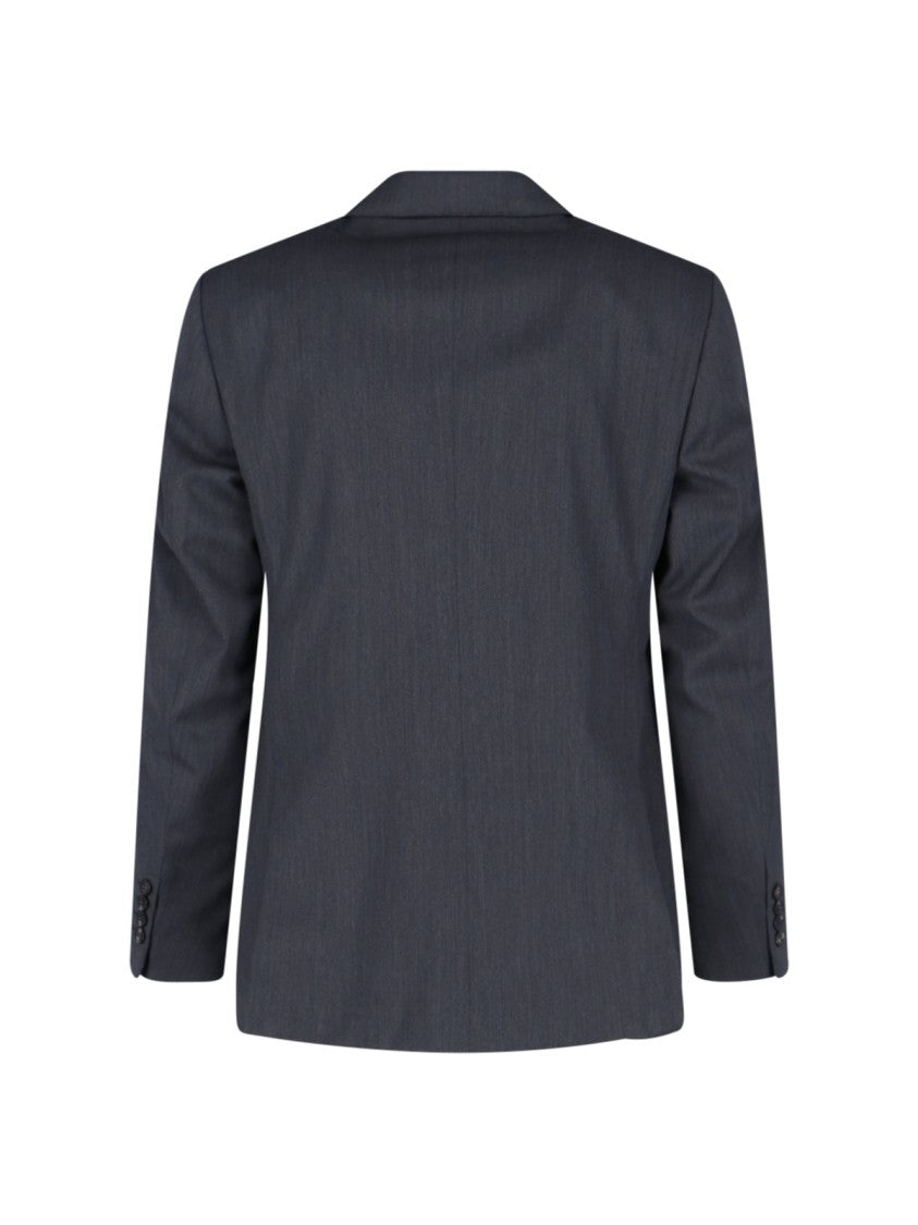 Giorgio Armani Single-Breasted Suit – Black