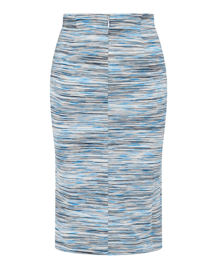 M Missoni Striped Print Pencil Skirt