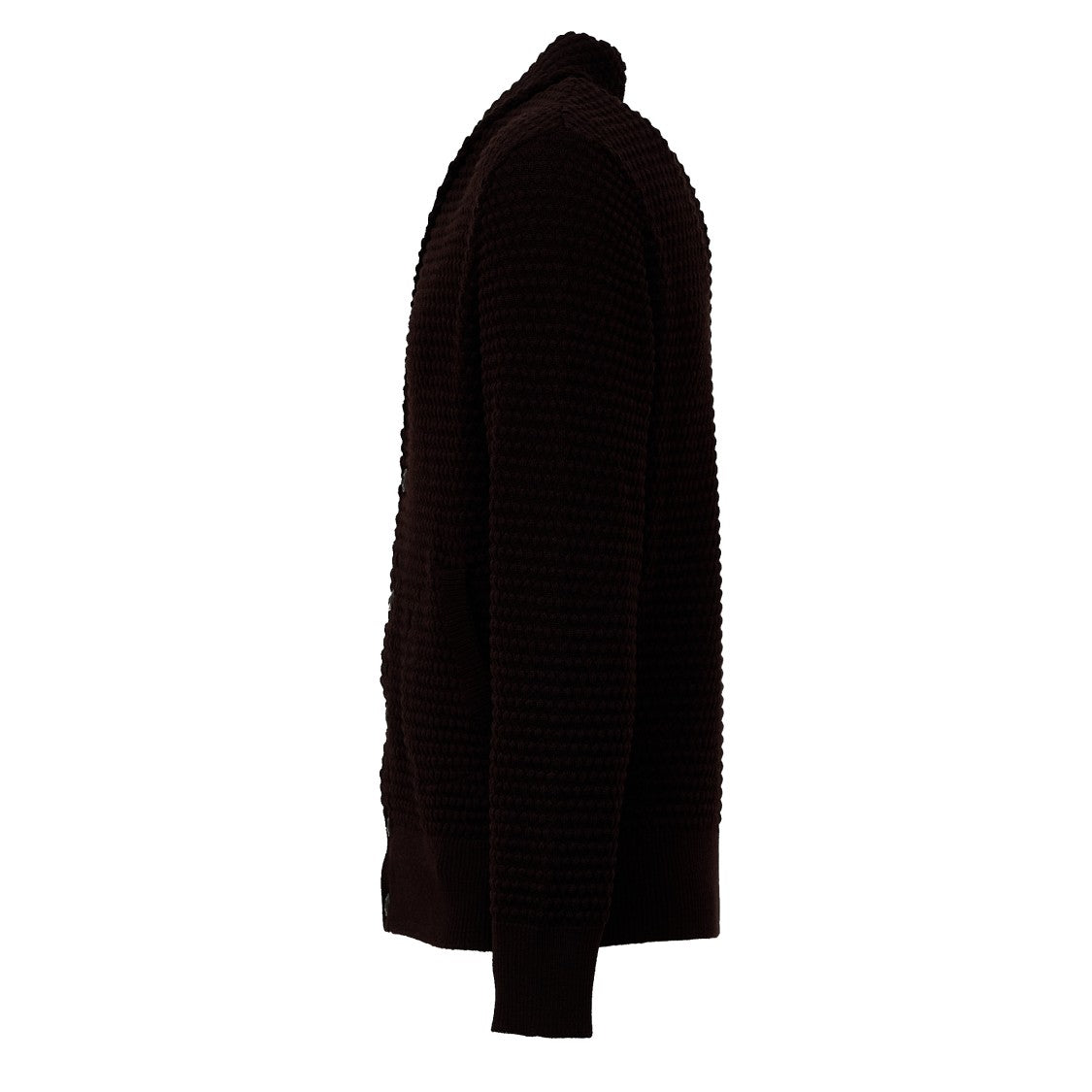 Grp Spotknit Honeycomb Shawl Collar Cardigan