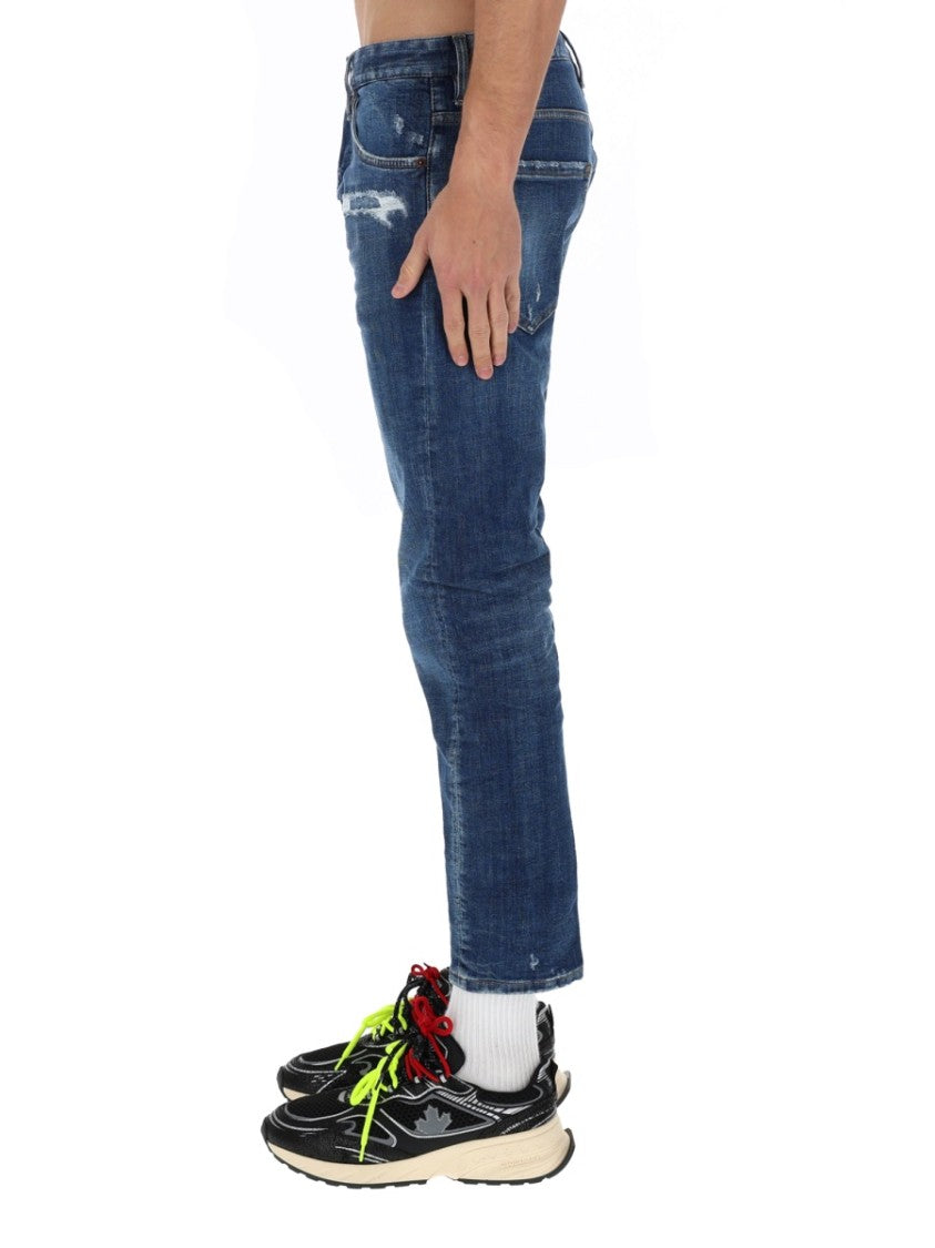 Dsquared2 Twist Slim Fit Distressed Jeans