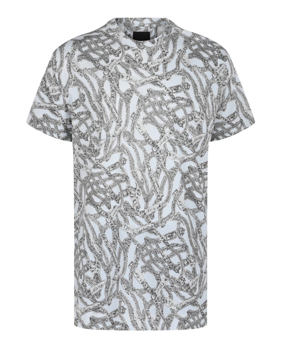 Givenchy Oversized T-Shirt In Printed Cotton