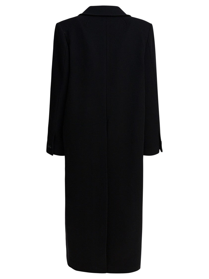 Ivy & Oak Double-Breasted Long Coat With Tailored Fit