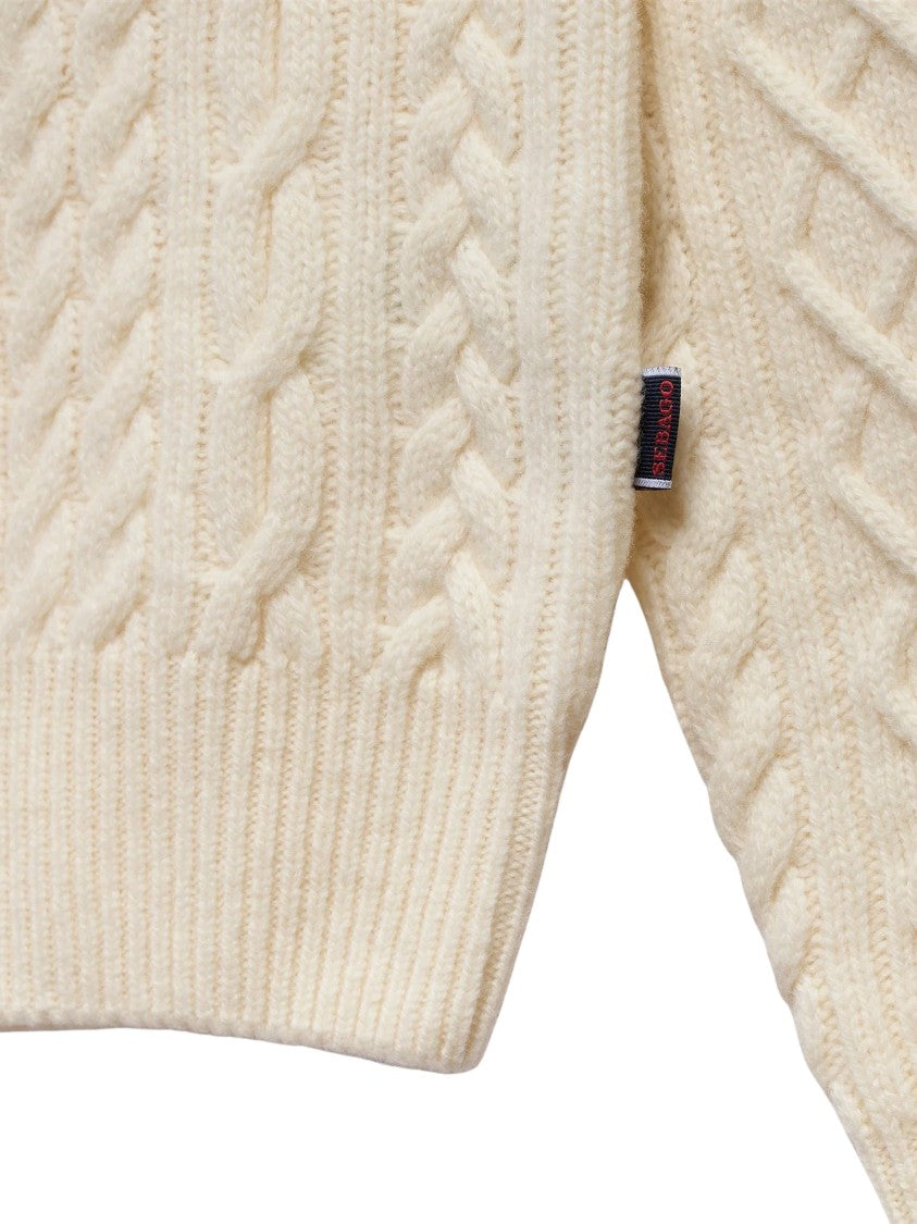 Sebago Classic Cable-Knit Flemish Irish Sweater By Sebago
