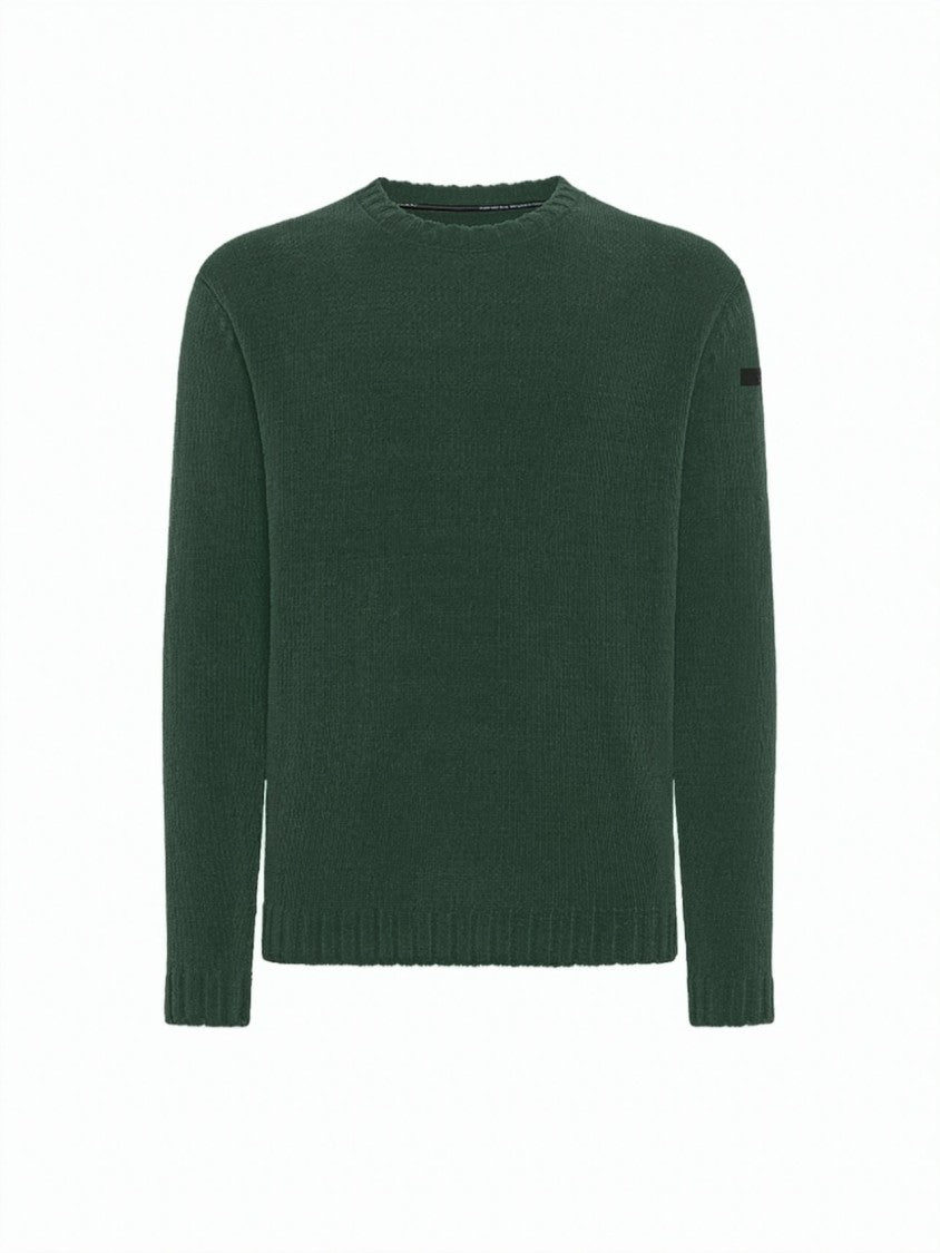 Rrd Technical Knit Ocean English Rib Crewneck Sweater