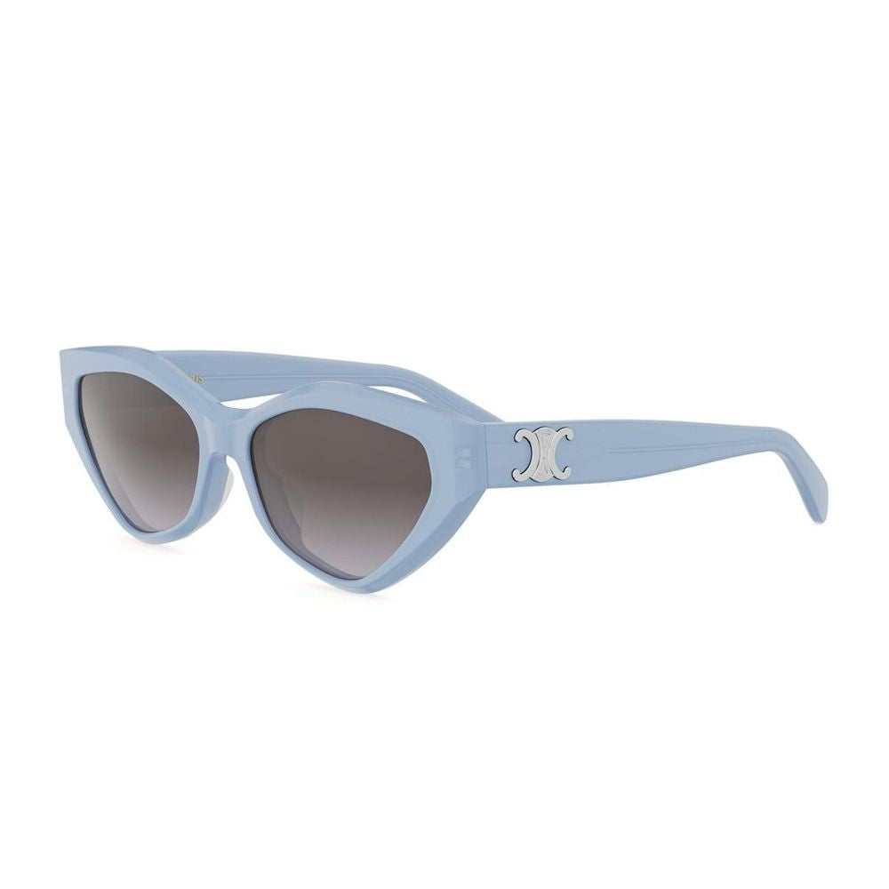 Celine Triomphe Triomphe Cat-Eye Sunglasses With Geometric Contours