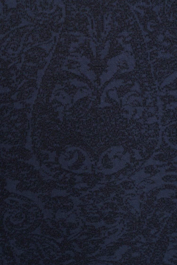 Etro Floral Jacquard Crew Neck Etro Sweater