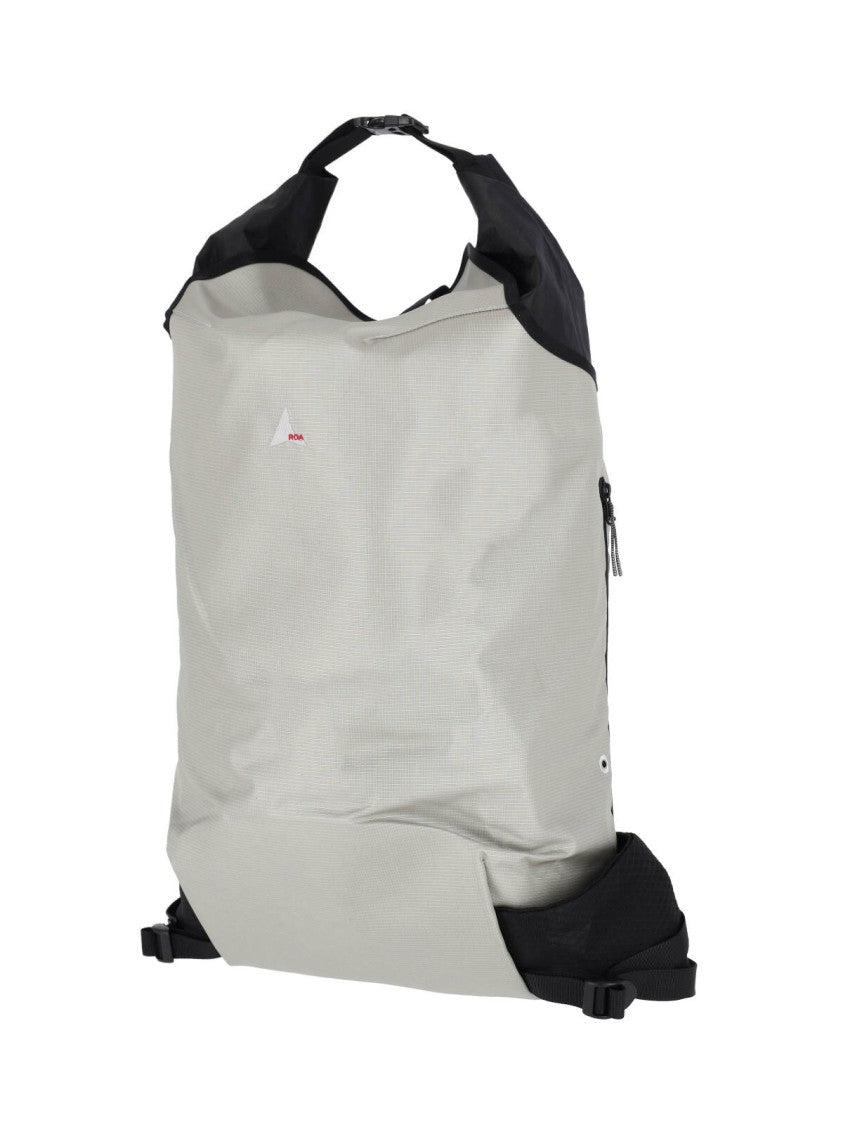 Roa Beige Structured Bag With Minimalist Design And Clean Lines