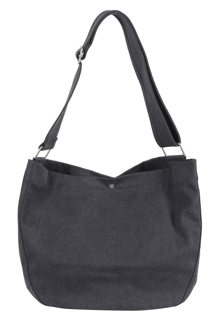 A.P.C. Black Besace Journal Adjustable-Strap Cotton-Blend Shoulder Bag