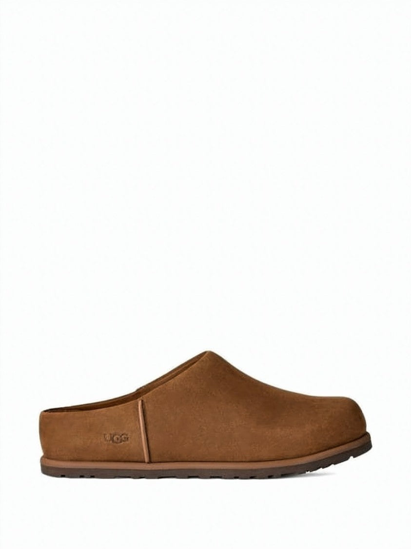 Ugg Nubuck And Leather Slip-On Clog From Ugg