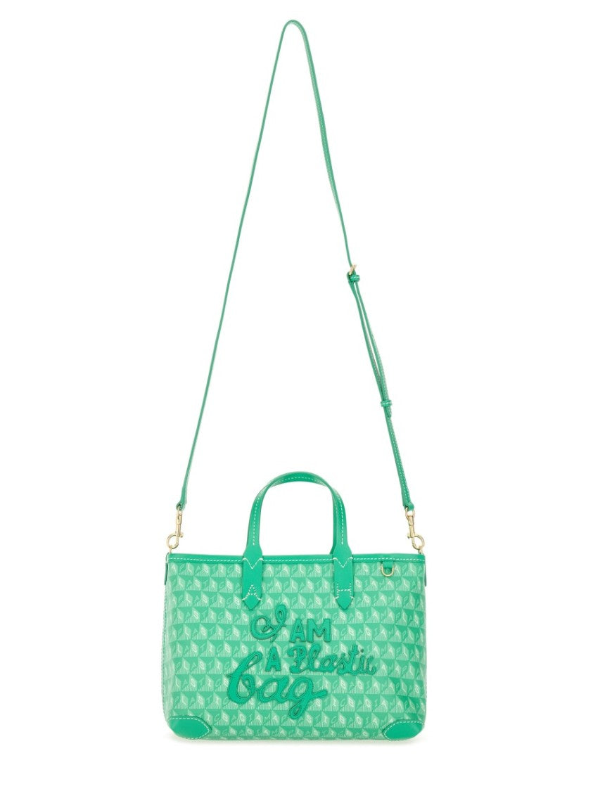 Anya Hindmarch Compact Recycled Canvas Tote Bag With Playful Pattern