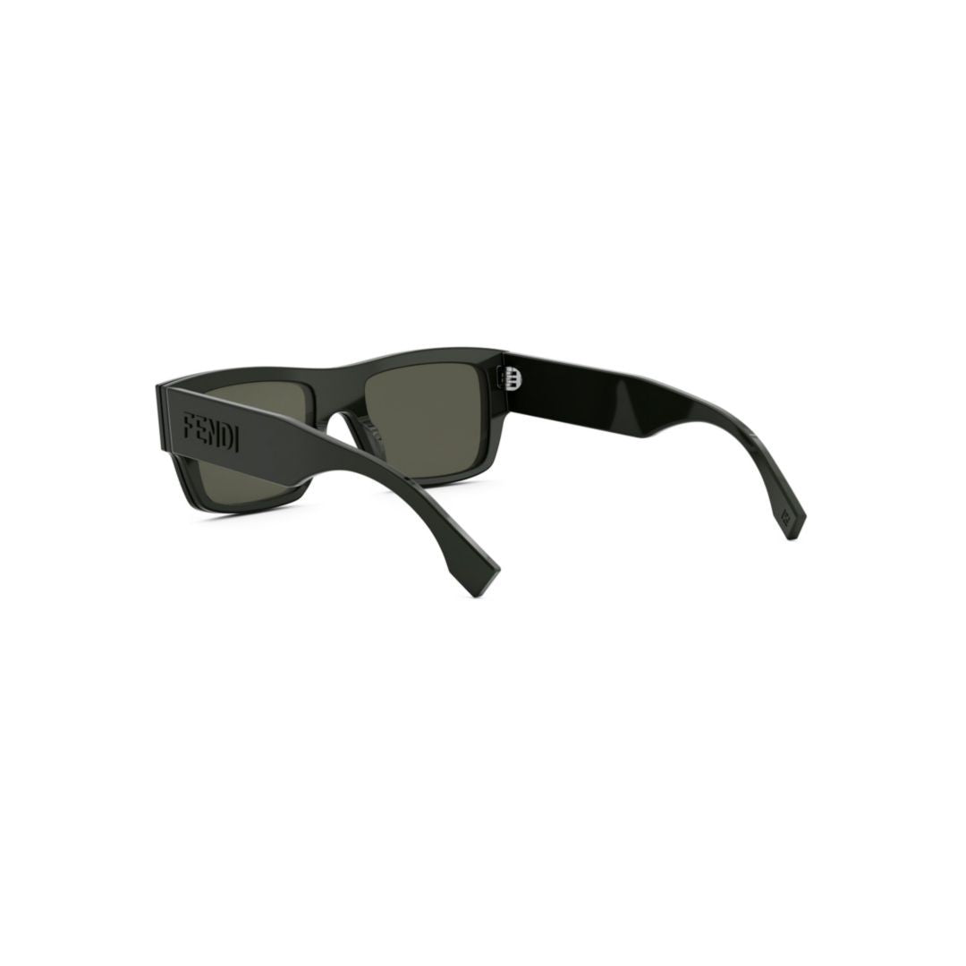 Fendi Fe40118i Bold Rectangular Sunglasses