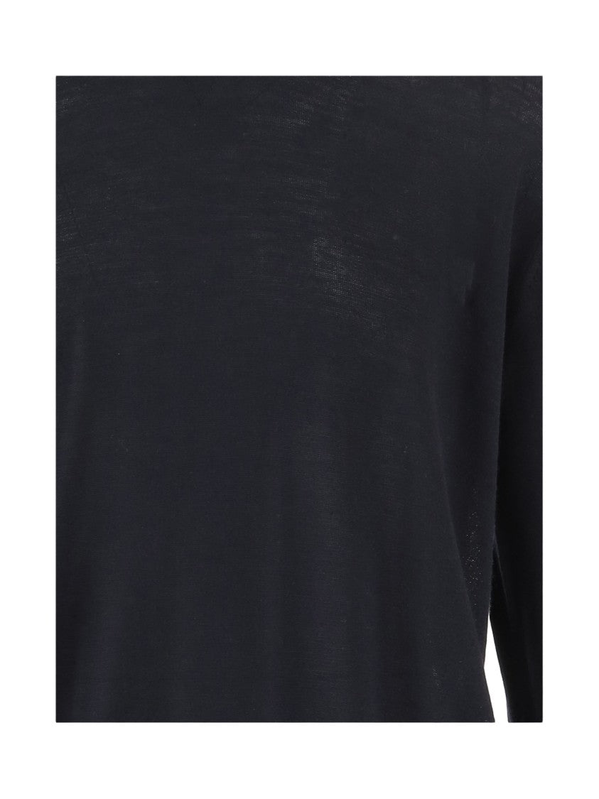 Herno Wool And Silk Knit Sweater