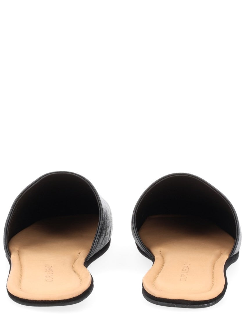 Our Legacy Cigar Square Toe Closed Slipper Mules