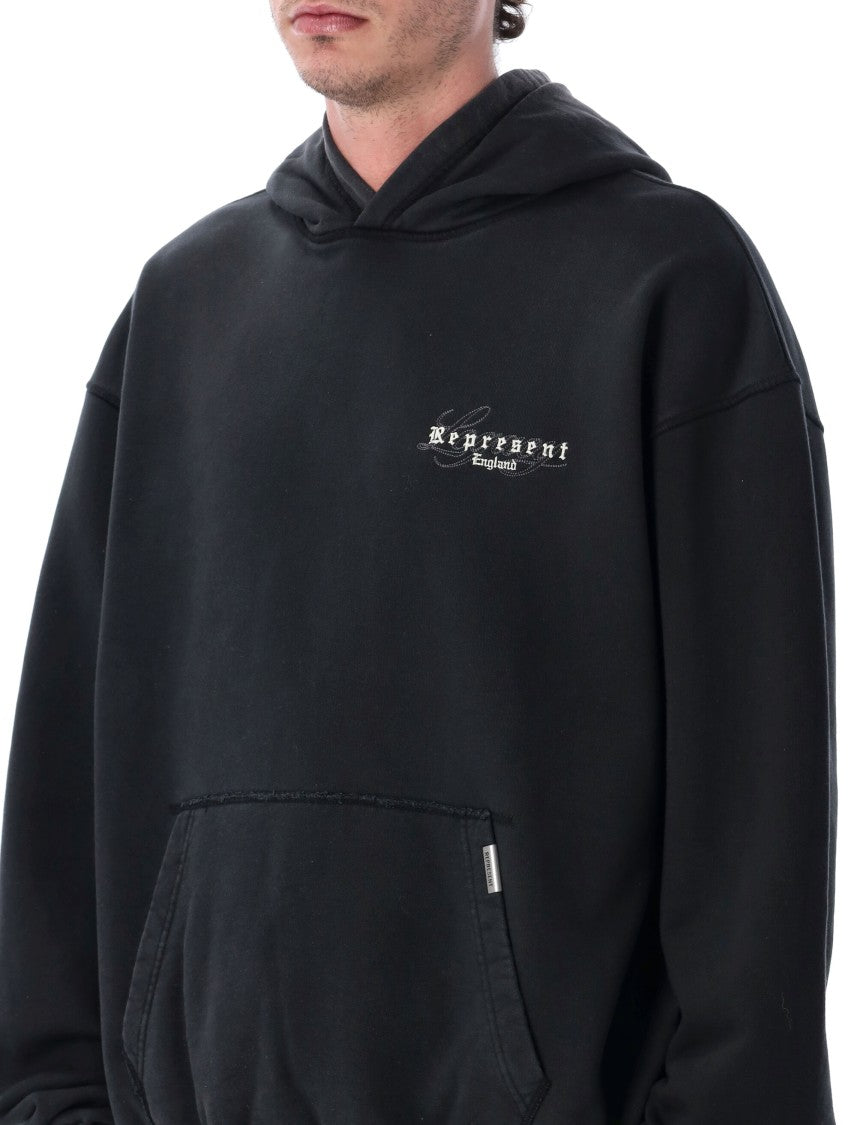 Represent England Legacy Oversized Cotton Hoodie
