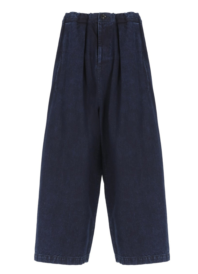 Y's Cotton Palazzo Jeans
