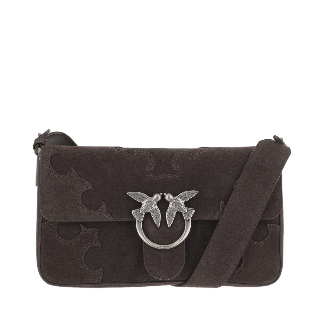 Pinko Love Bag One Slouchy Suede Bag