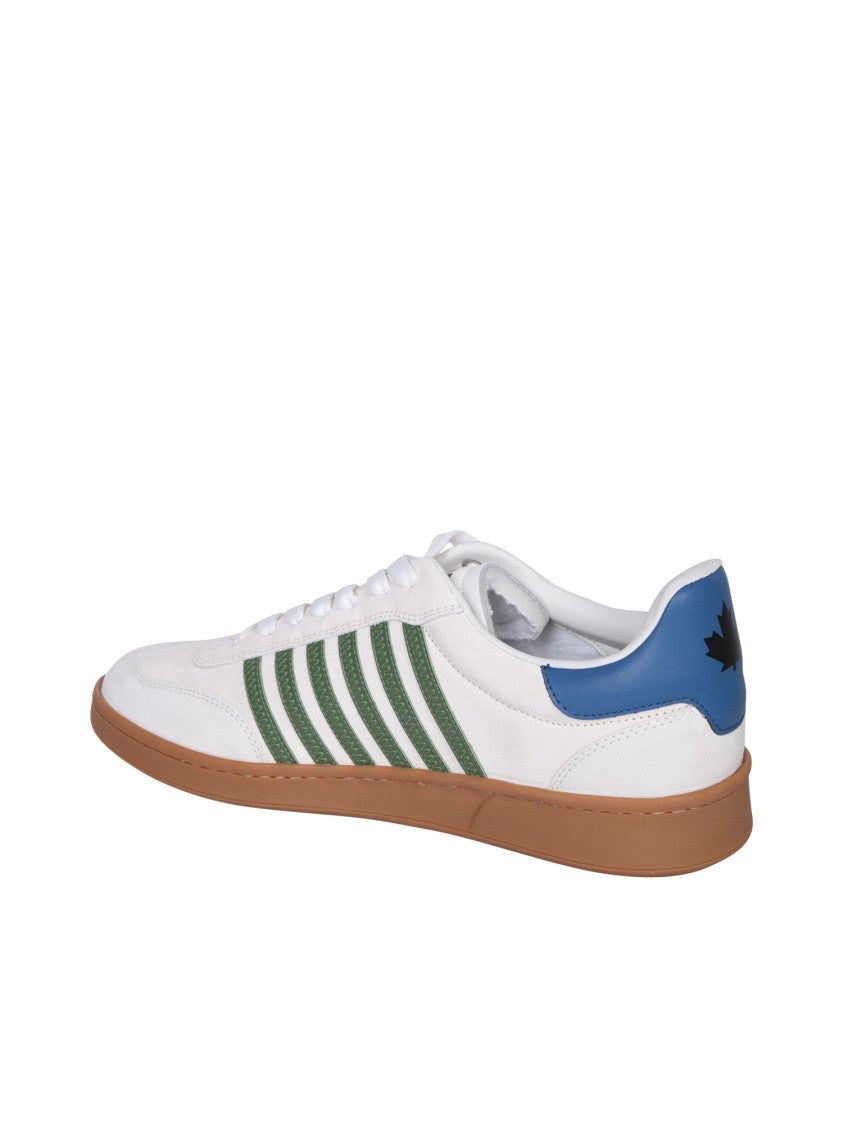Dsquared2 White Leather Sneakers