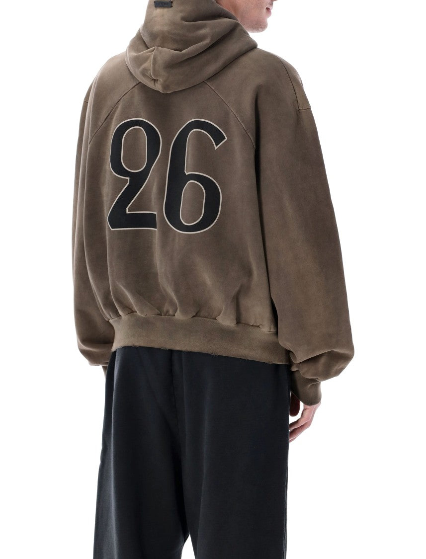 Fear Of God 26 Washed Brown Hoodie