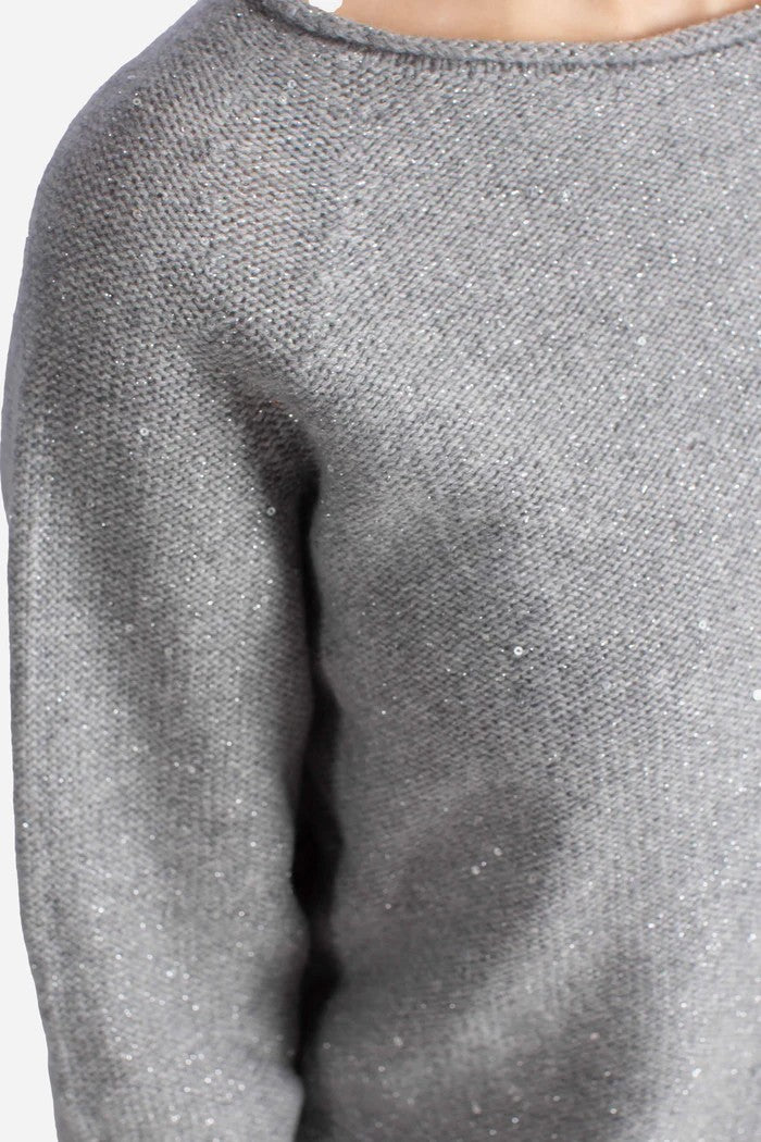 Paolo Fiorillo Capri Knit Sweater With Subtle Sequin Detailing