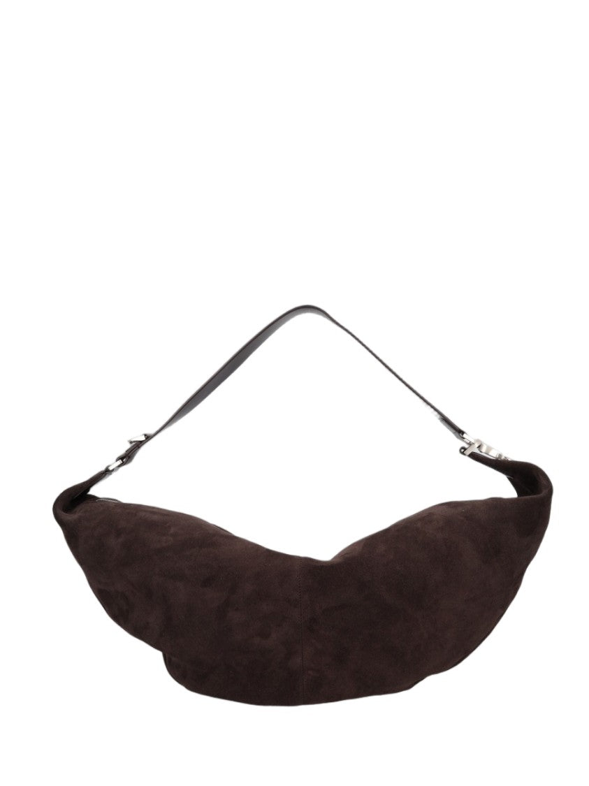 Lemaire Crescent-Shaped Shoulder Bag In Soft Split Cow Leather