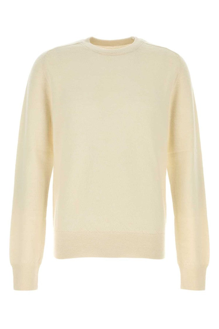 Maison Margiela Ivory Wool Sweater