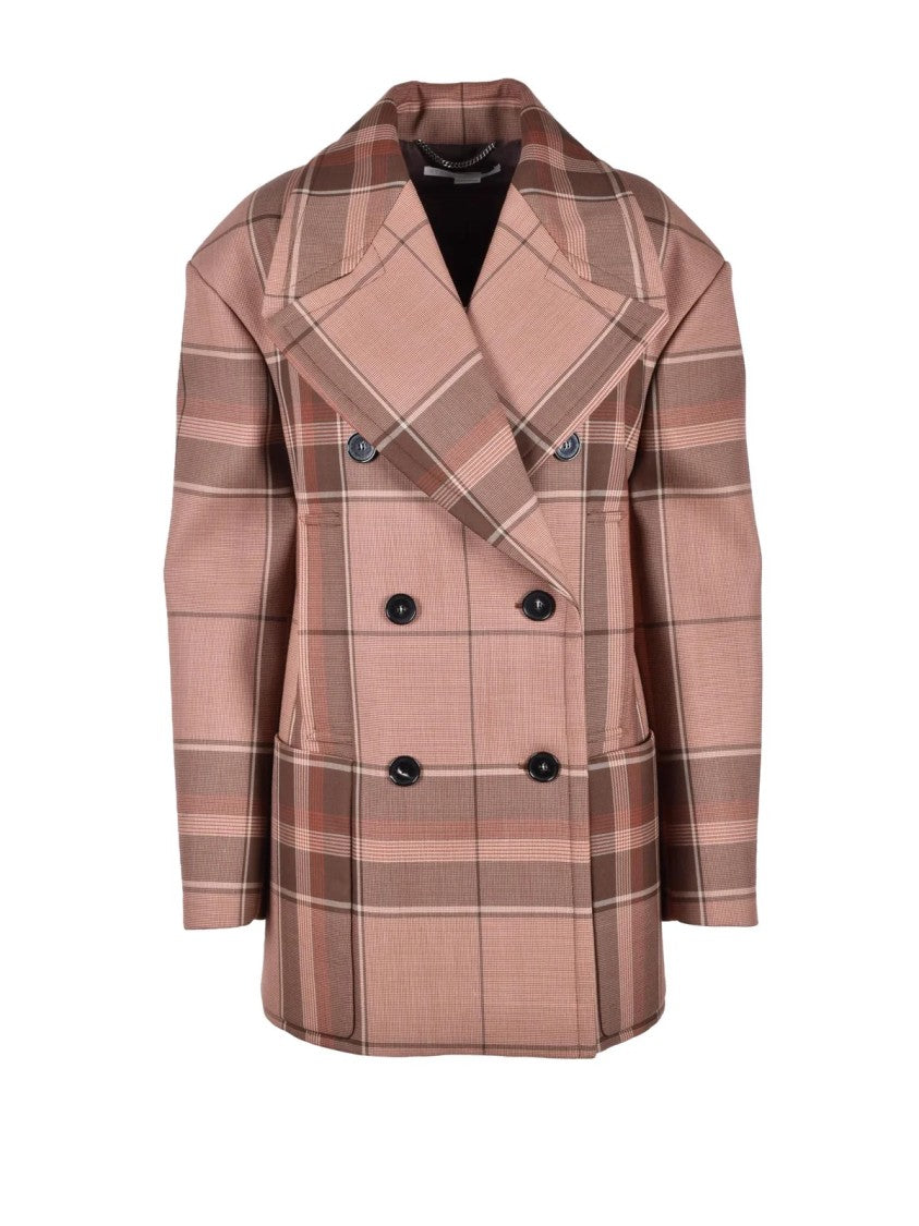 Stella Mccartney Brown/Red Short Coat