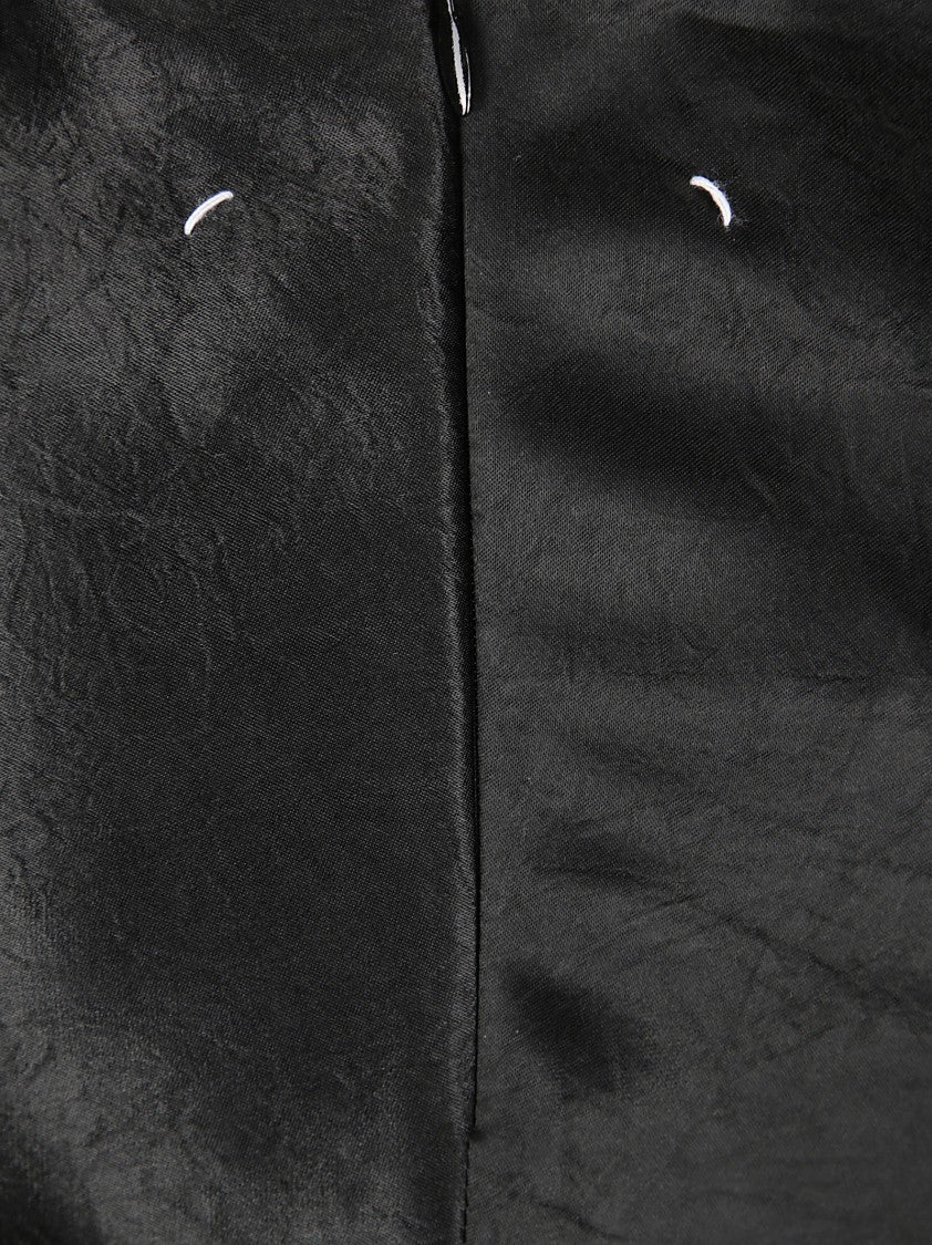 Maison Margiela Maxi Flared Skirt With Rear Slit