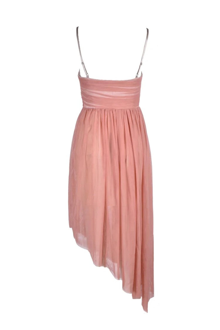 Revise Colored Layered Tulle Evening Dress