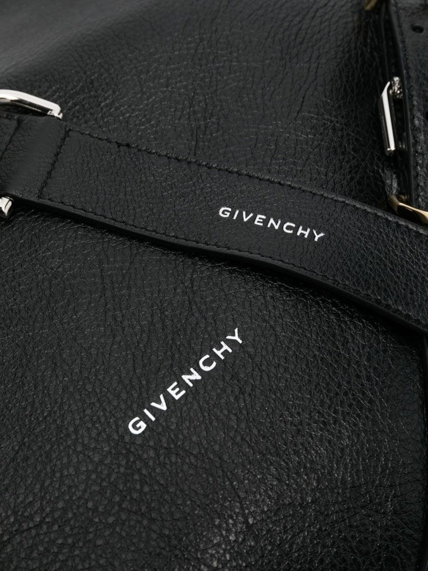Givenchy Black Calfskin Leather Shoulder Bag