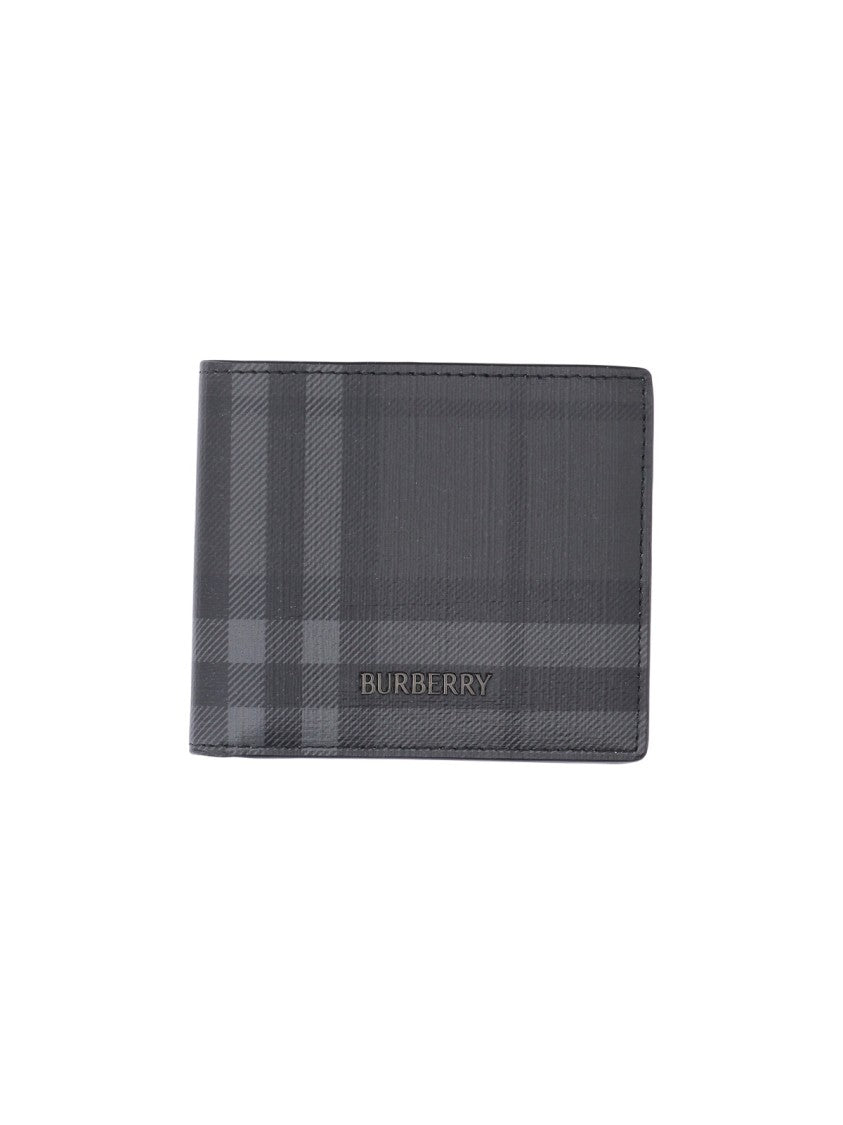 Burberry City Check Zip Wallet