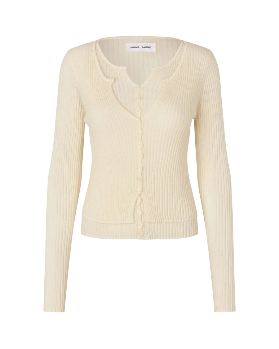 Samsøe Samsøe Sajose 15735 Cream Cardigan
