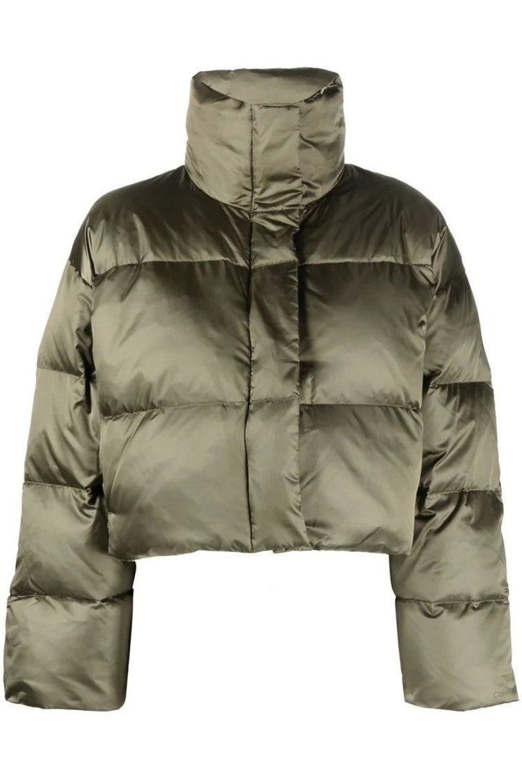 Calvin Klein Cropped Boxy Fit Puffer Jacket