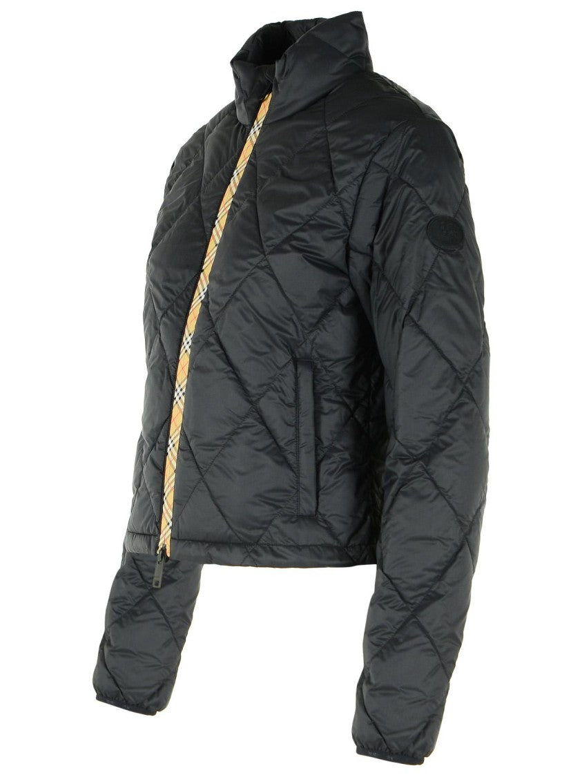Burberry Black Bramford Quilted Nylon Jacket