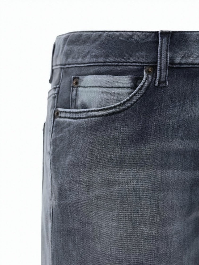 Dsquared2 Slim Fit Grey Denim Pants