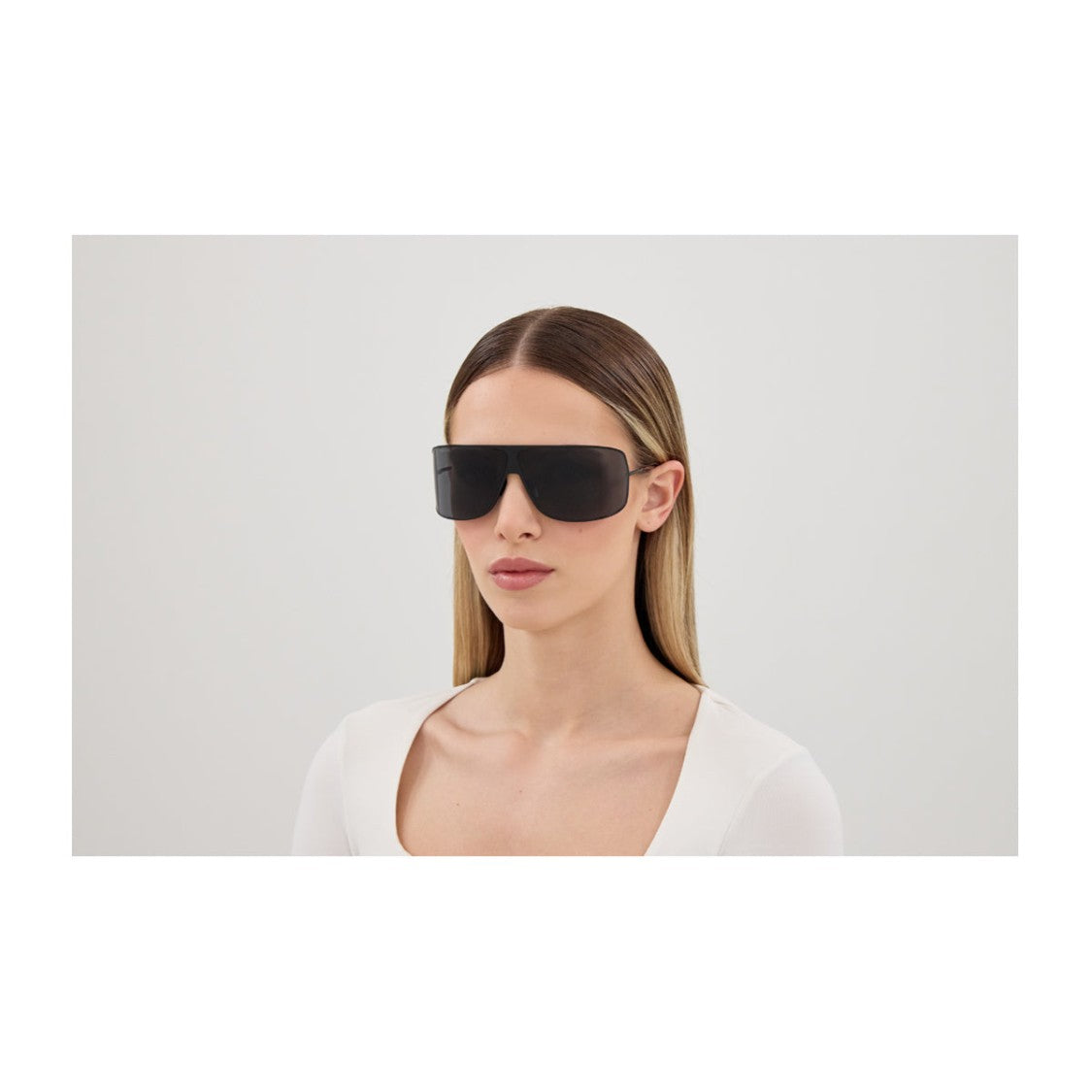 Gucci Black Gg2276s Linea Institutional Logo Metal Sunglasses