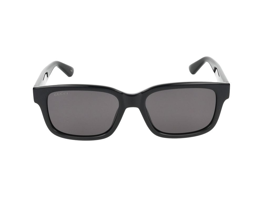 Gucci Black Bold Square Fashion Sunglasses