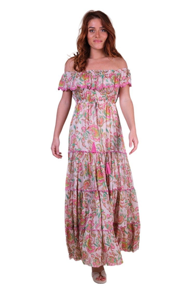 Miss June Karina Long Dress