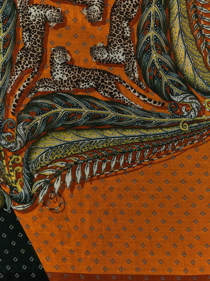 Ferragamo 'Madras' Print Stole