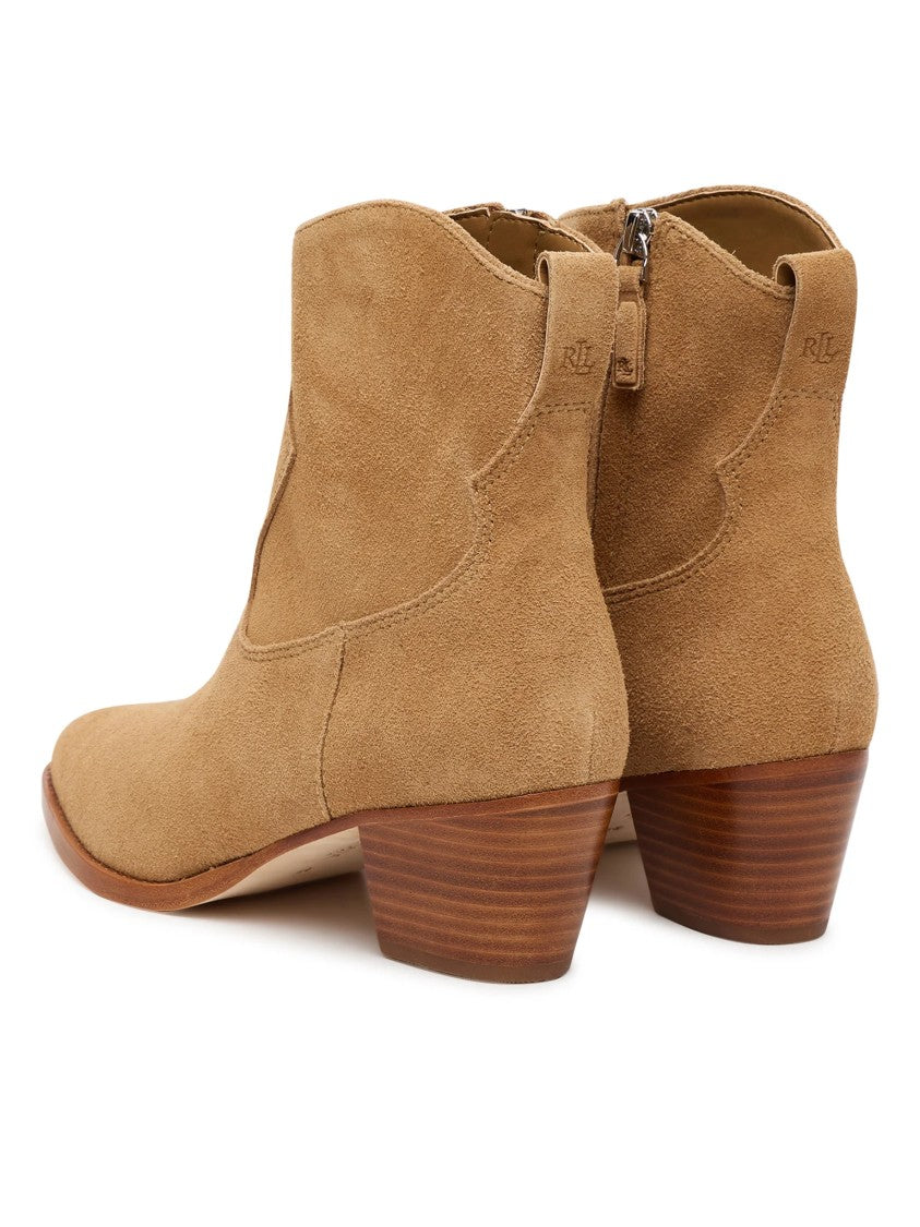 Lauren Ralph Lauren Refined Ankle Boots With Classic Design