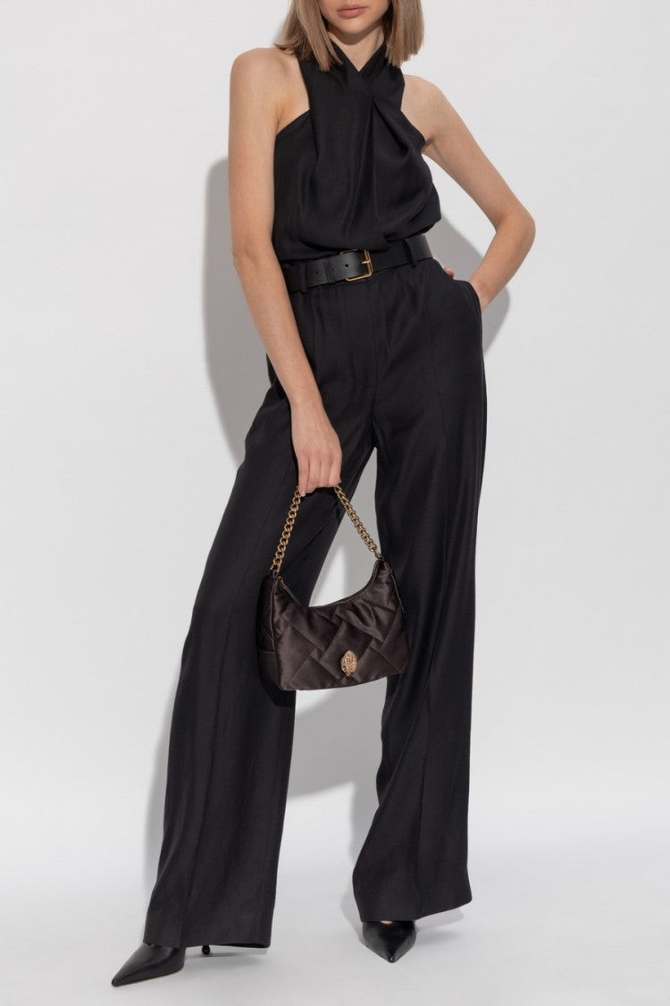 Moschino Halter Neck Jumpsuit With Fitted Bodice