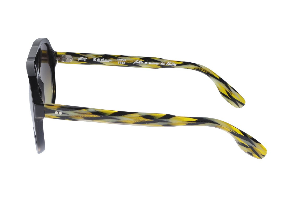 Kador Tortoiseshell Big Pilot Aviator Sunglasses