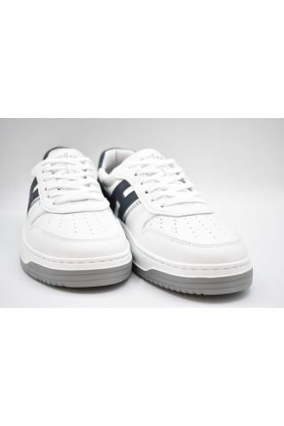 Hogan Low-Top Sneakers In Blue And White