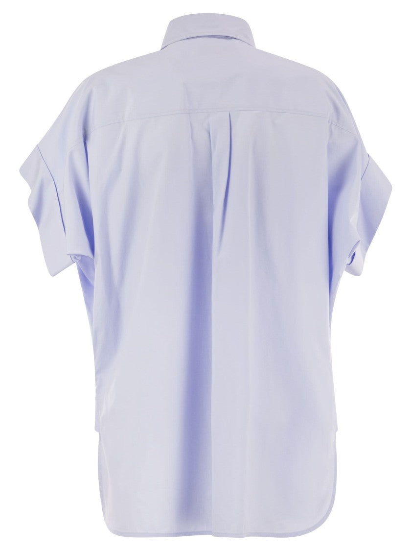 Max Mara Ardea - Straight Cotton Poplin Shirt
