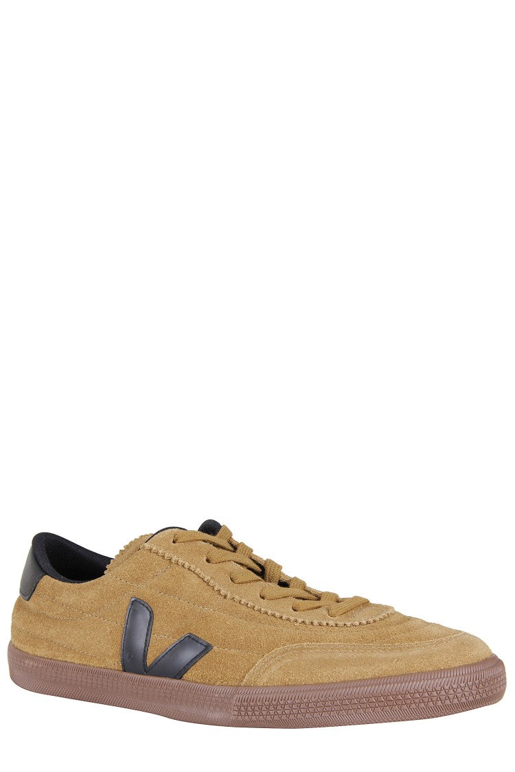 Veja Panenka Suede Leather Sneakers With Embossed Logo